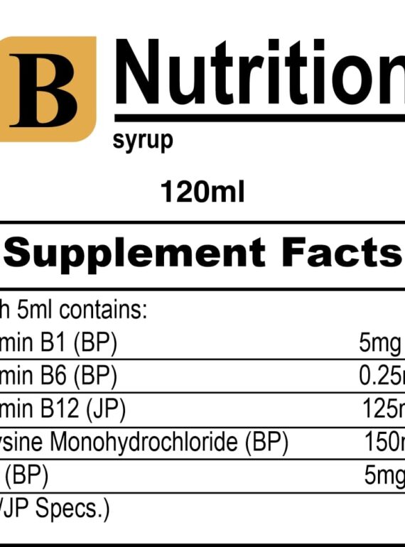 B-Nutrition-Supplement-Facts