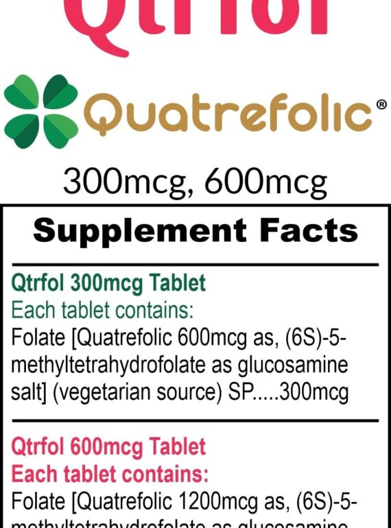 Qtrfol-Supplement-Facts